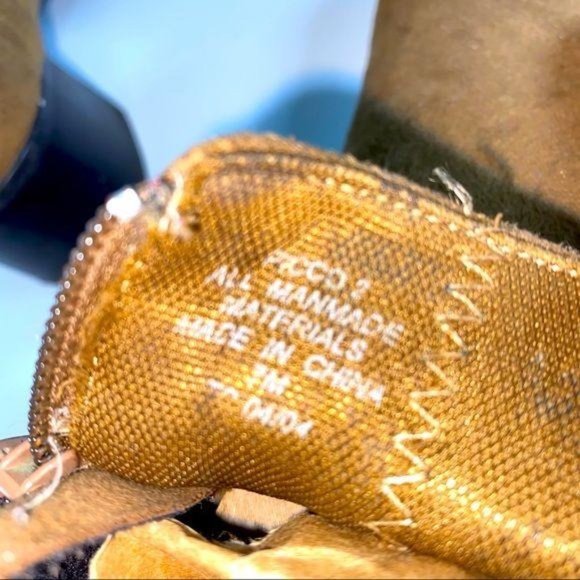 Liz Claiborne Flex Zone Suede Ankle Boots Picco 7M - Picture 8 of 10